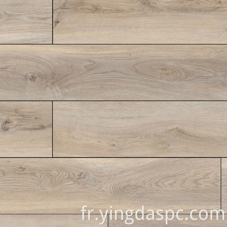 Tiles en PVC de bois SPC Planchers en plastique Planchers d'ingénierie